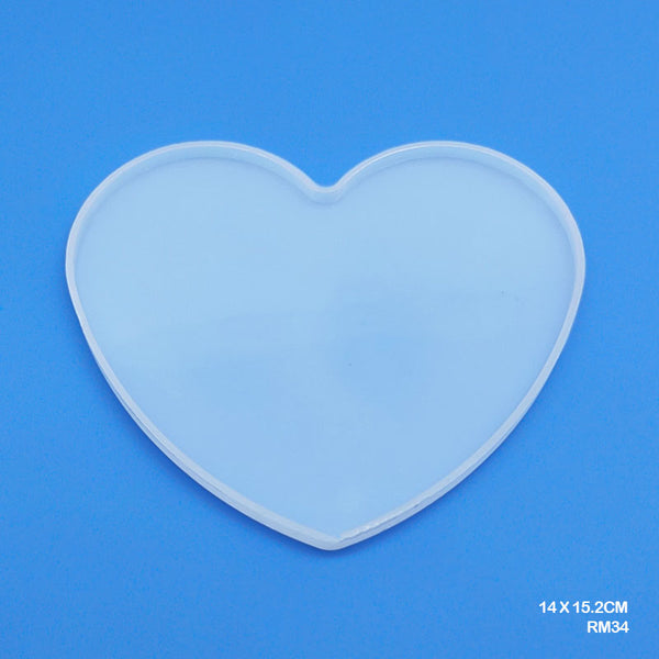 Silicon Mould Heart 6 inches