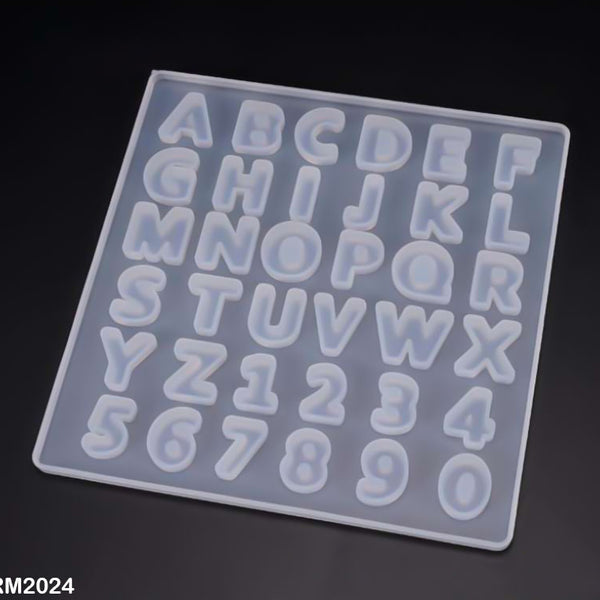 Silicon Alphabet Mould 5x5 inches