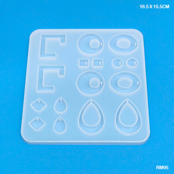 Silicon Earing Mould 16 Cavities for Resin Art