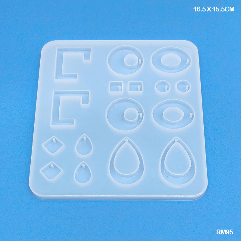 Silicon Earing Mould 16 Cavities for Resin Art