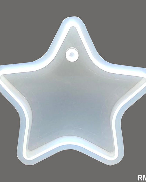 Silicon Pendant/keychain Mould Star 6cm