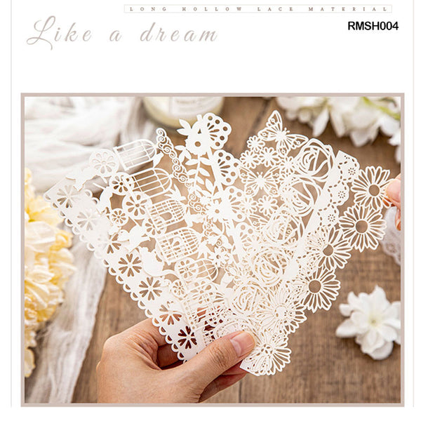 RMSH004 Dream Lace Paper CutOut 10pc