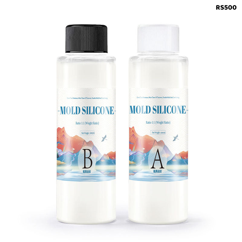 Resin Silicon Mould Making Kit 500g 1:1