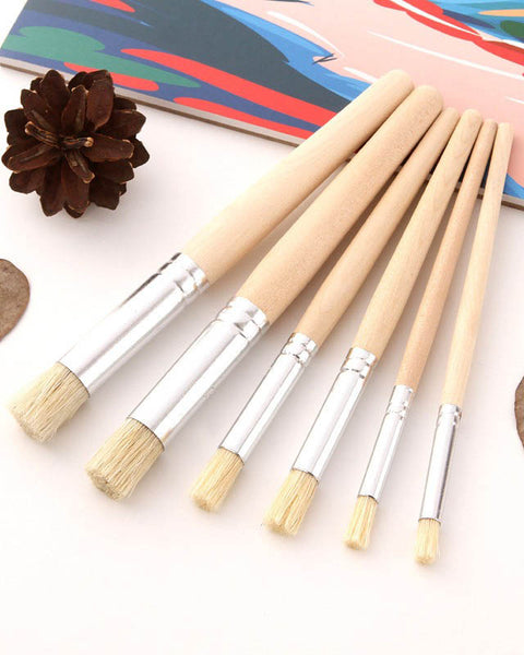 Keep Smiling Stencil Brush Set of 6 SB6