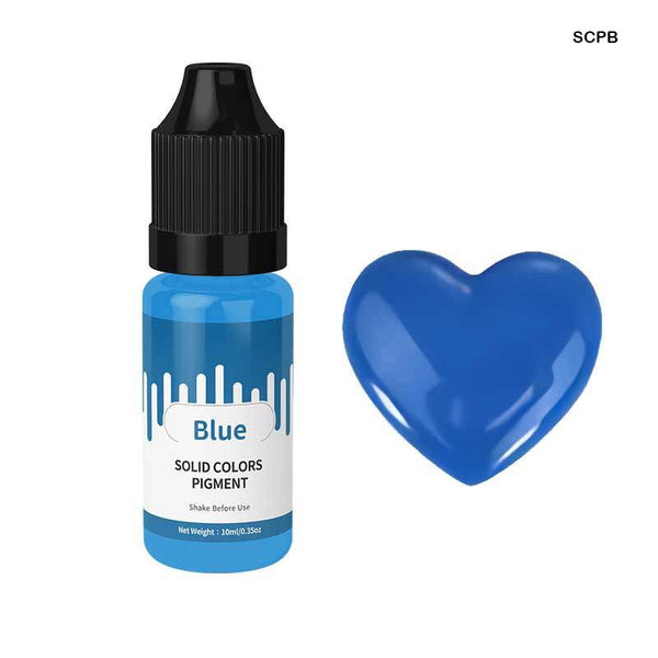 Solid Colour Blue 10ml for Resin Art