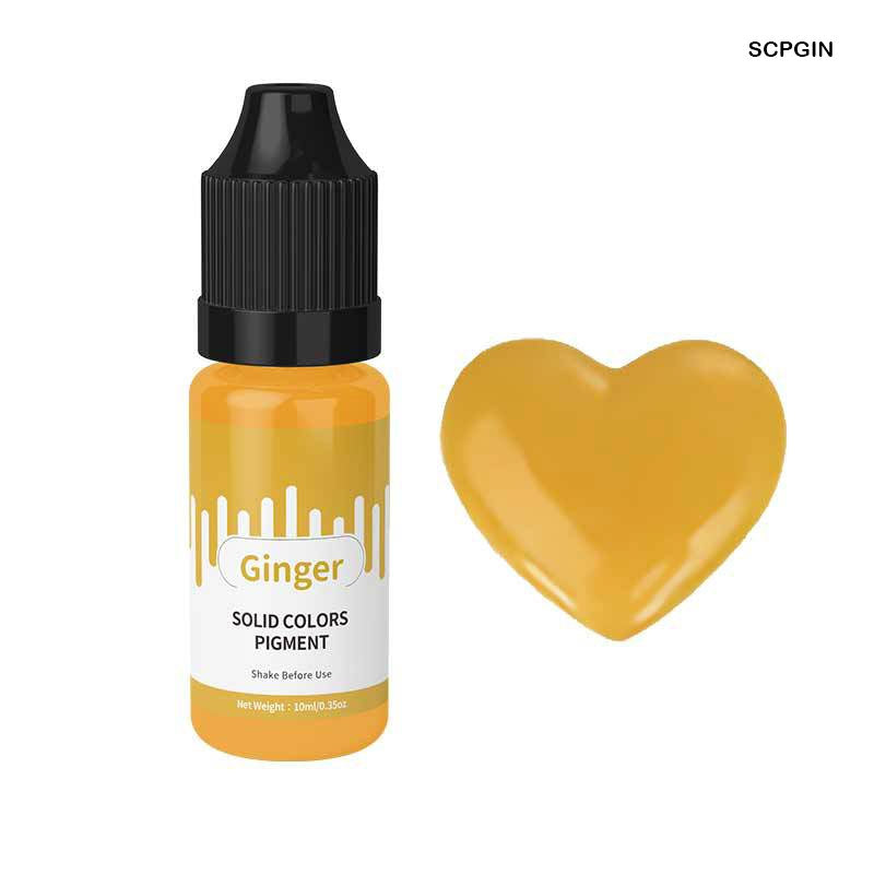 Solid Colour Ginger 10ml for Resin Art