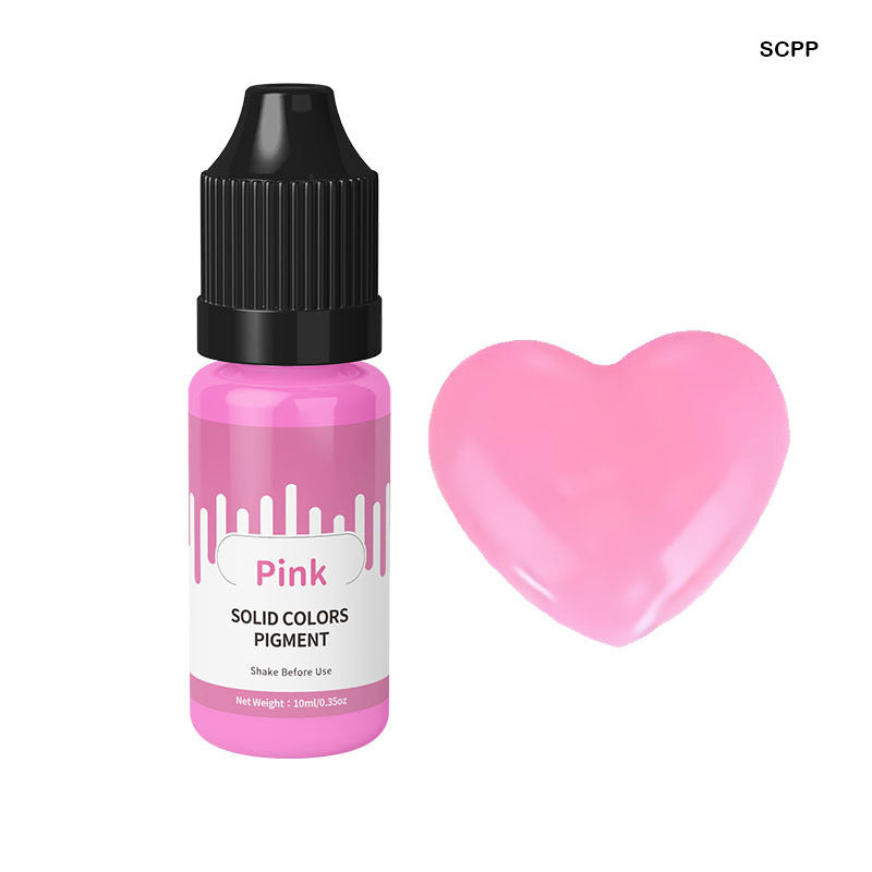 Solid Colour Pink 10ml for Resin Art