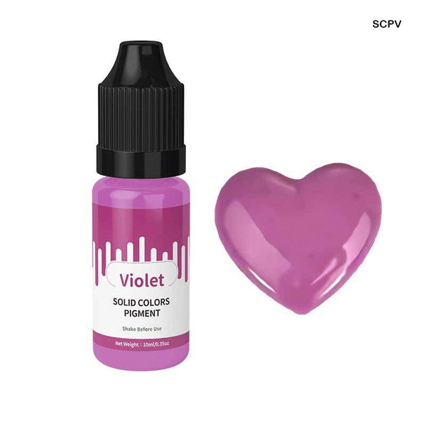 Solid Colour Violet 10ml for Resin Art