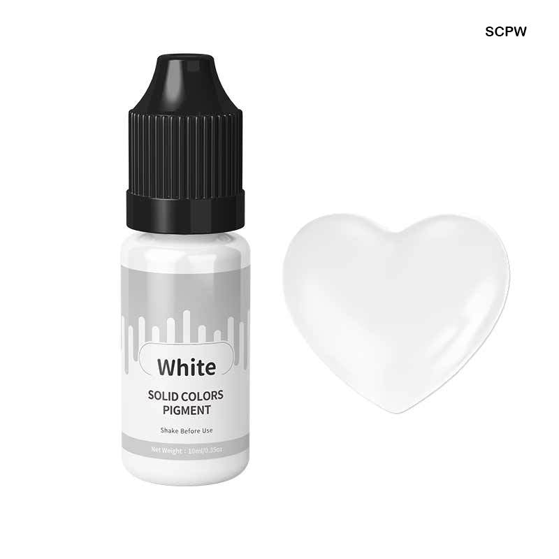 Solid Colour White 10ml for Resin Art
