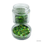 Shimmer Crystals Light Green for Resin Art