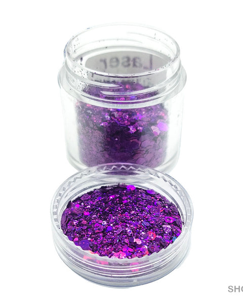 Shimmer Crystals Laser Purple for Resin Art