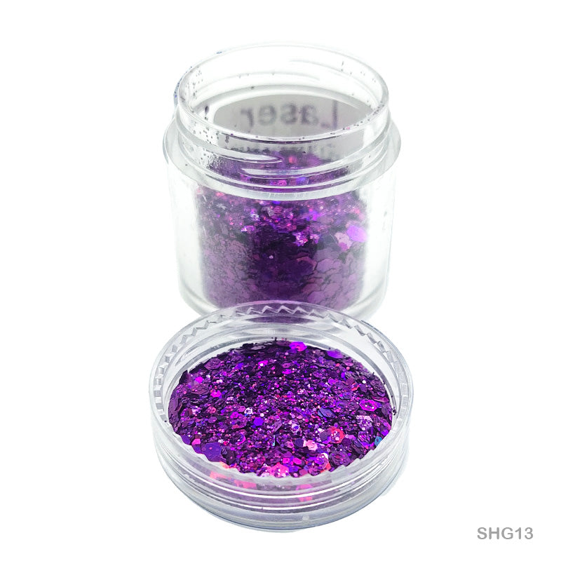Shimmer Crystals Laser Purple for Resin Art