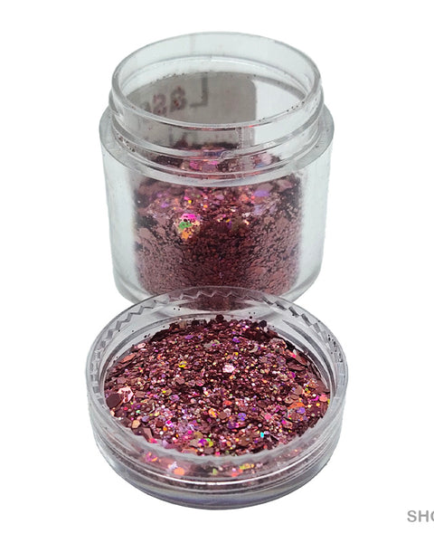 Shimmer Crystals Laser Pink for Resin Art