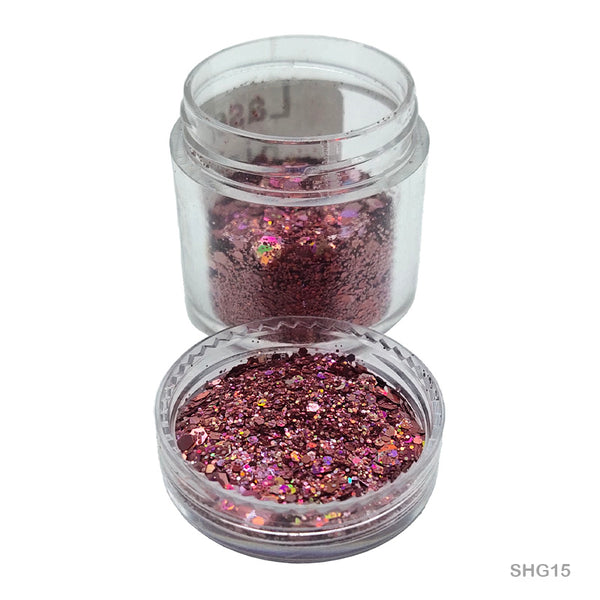 Shimmer Crystals Laser Pink for Resin Art
