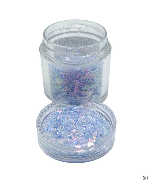 Shimmer Glitter Crystals Colourful Royal Blue for Resin Art
