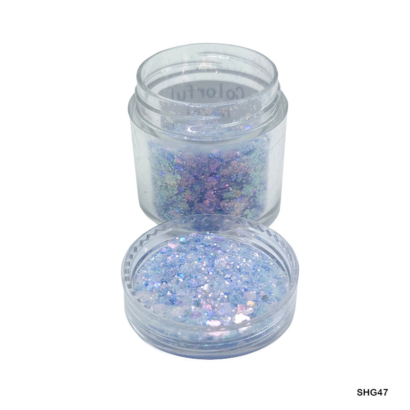 Shimmer Glitter Crystals Colourful Royal Blue for Resin Art