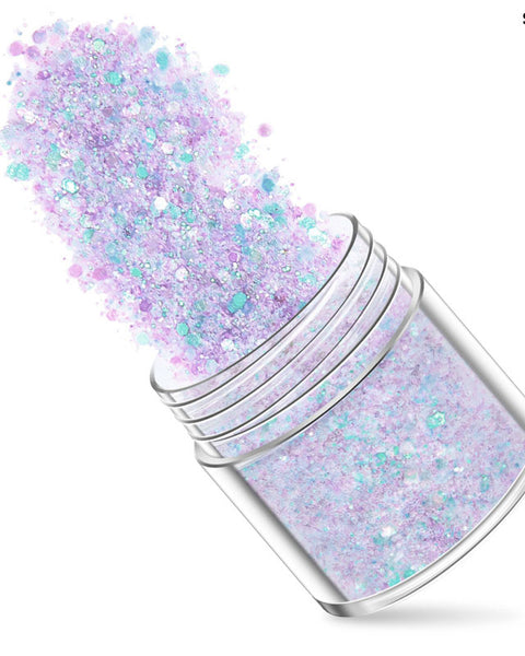 Shimmer Glitter Crystals Ice Penetration 9 for Resin Art
