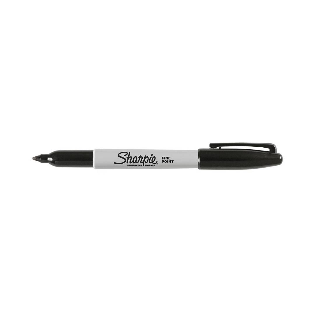 Sharpie Black Permanent Marker Black