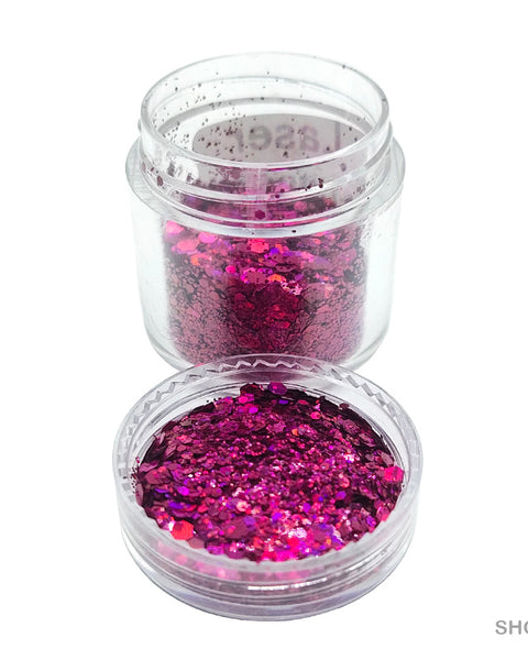 Shimmer Crystals Laser Peach for Resin Art