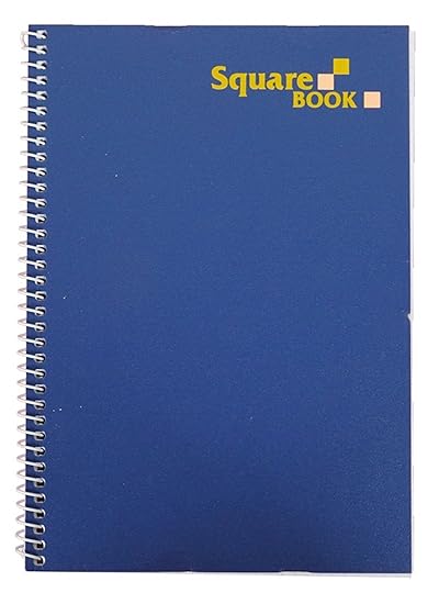 Shipra Square Grid Book Spiral A5