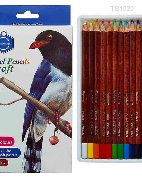 Keep Smiling Pastel Pencil 12