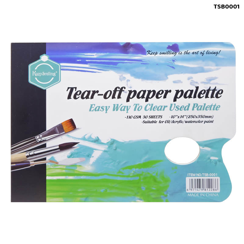Keep smiling TearOff Palette 30Sheets 80GSM