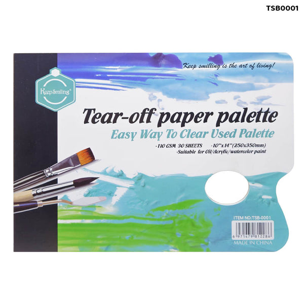Keep smiling TearOff Palette 30Sheets 80GSM