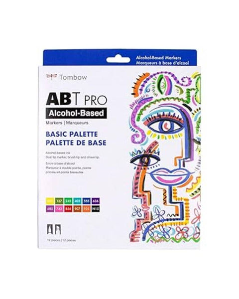 Tombow ABT Alcohol Markers Basic set 12