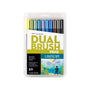 Tombow Dual Brush Pen Set Of 10 LandScape