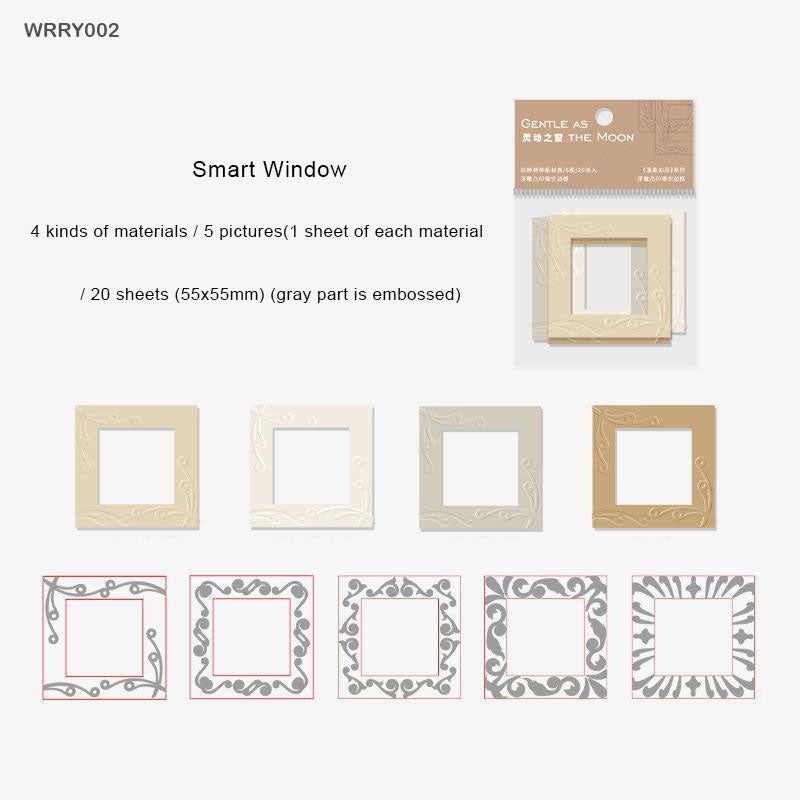 WRRY002 RetroHollow Border Paper CutOut