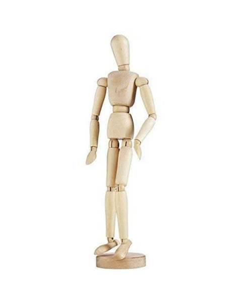 Wooden Maniikin Female 20cm