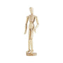 Wooden Maniikin Female 20cm