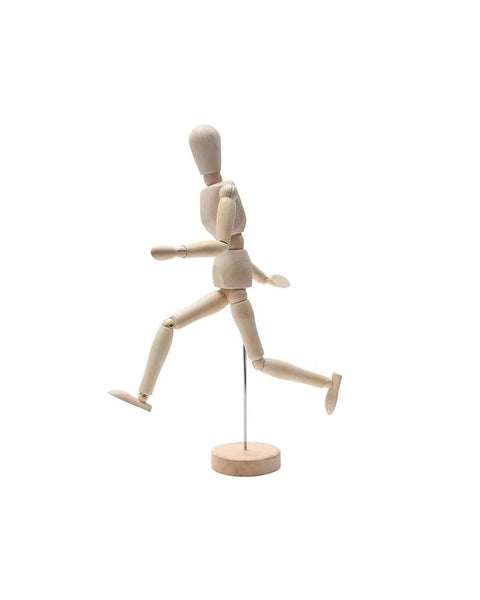 Wooden Manikkin Male 14cm