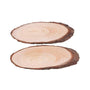 Wooden Slice Wooden Oval 20-22