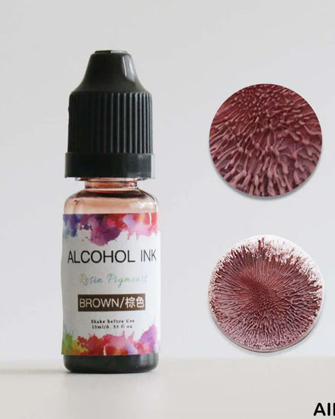 Alcohol Ink Brown 10ml for Resin Art