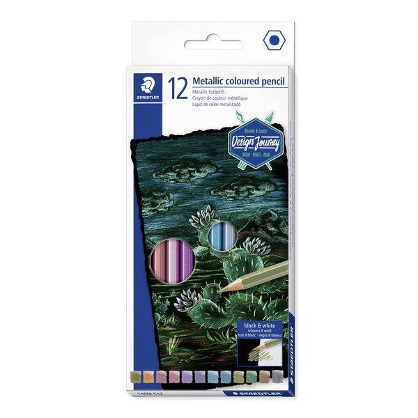 STD Metallic Colour Pencil 12