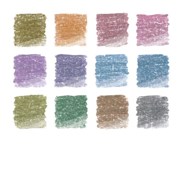 STD Metallic Colour Pencil 12