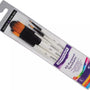 Daler Rowney Mixed Brush Sets of 5 Suitable for Oil, Acrylic, Watercolour, Goauche, Poster Colours