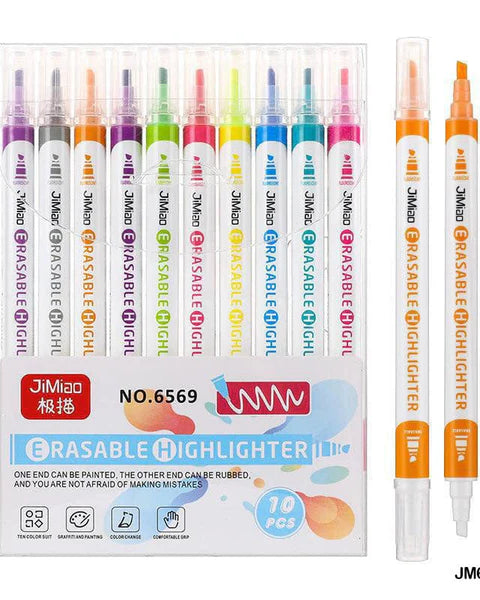 Jimiao Erasable Highlighter Set of 10
