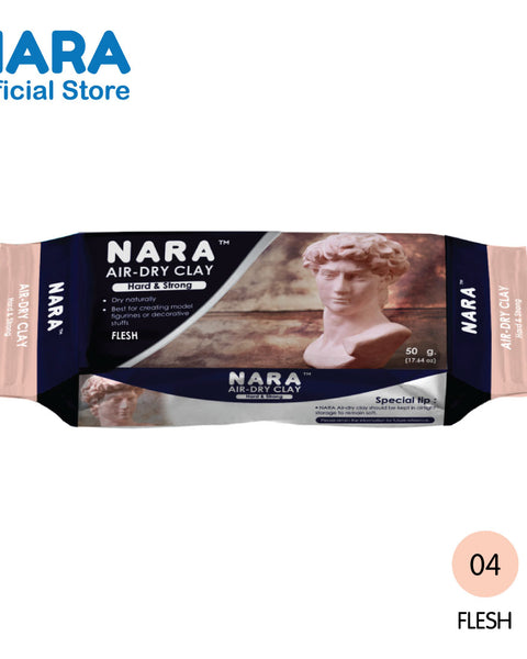 Nara Air Hardening Clay 500g Flesh