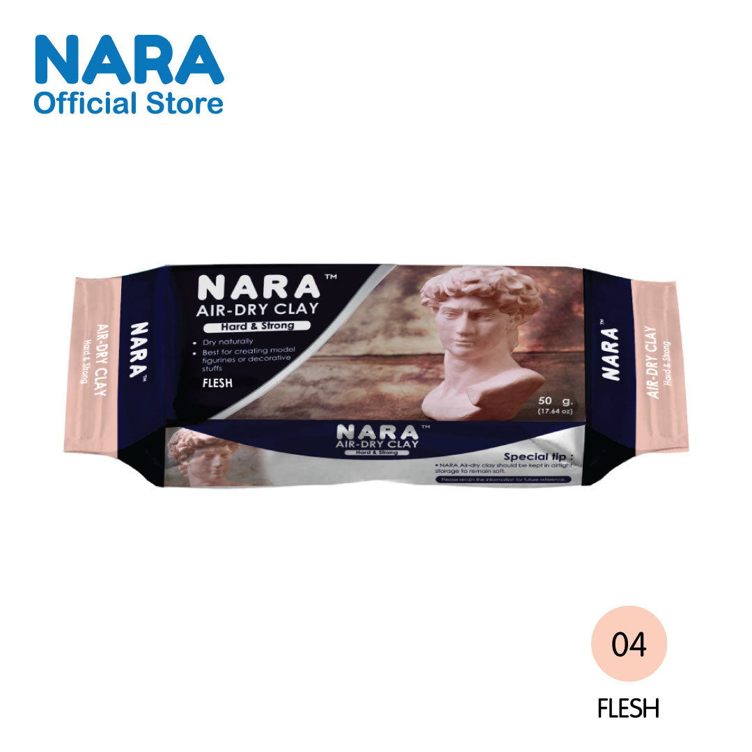 Nara Air Hardening Clay 500g Flesh