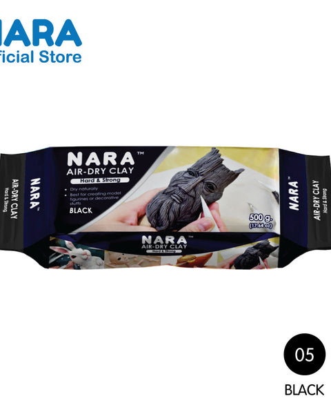 Nara Air Hardening Clay 500g Black